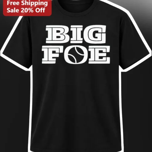 Big Foe Tennis Tee Frances Tiafoe Fan Gift Vintage Athletic Shirt