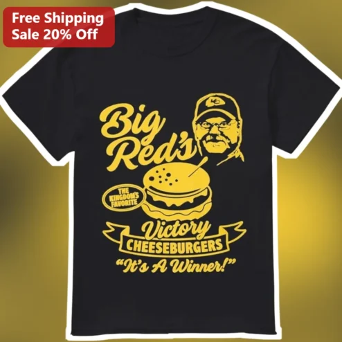 Big Red's Victory Cheeseburgers It's A Winner Dick Butkus Tee
