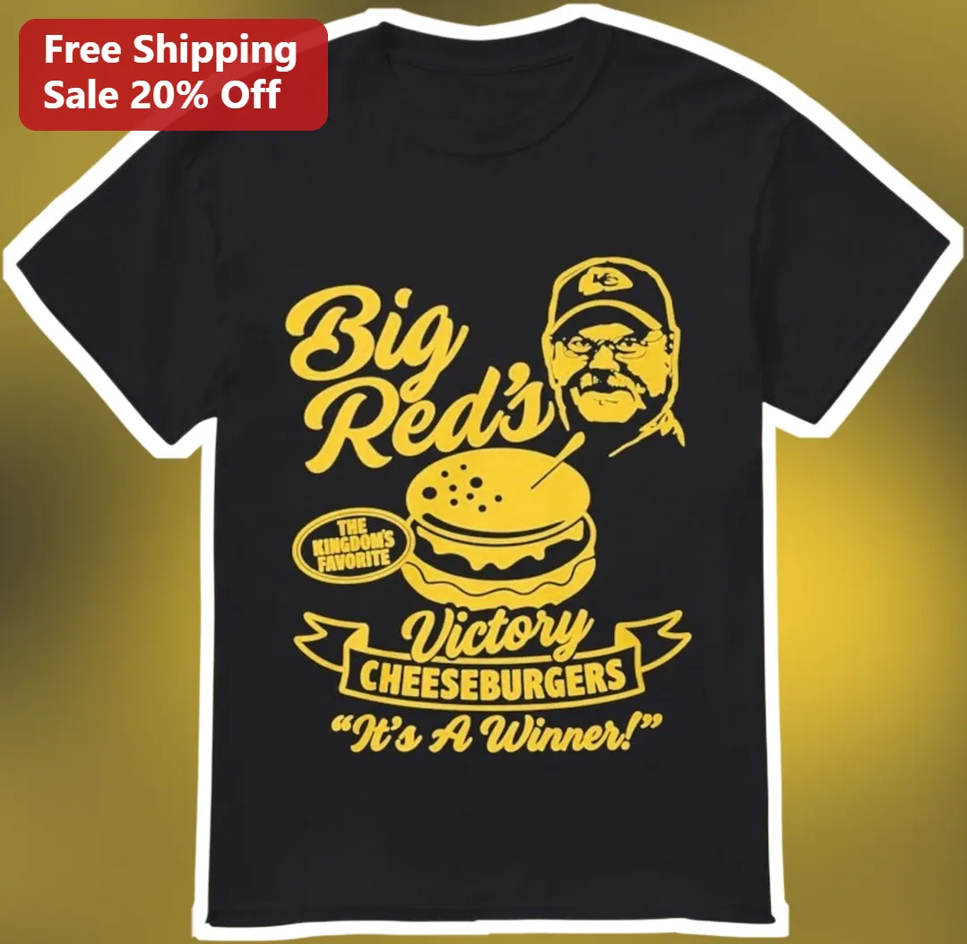 Big Red's Victory Cheeseburgers It's A Winner Dick Butkus Tee