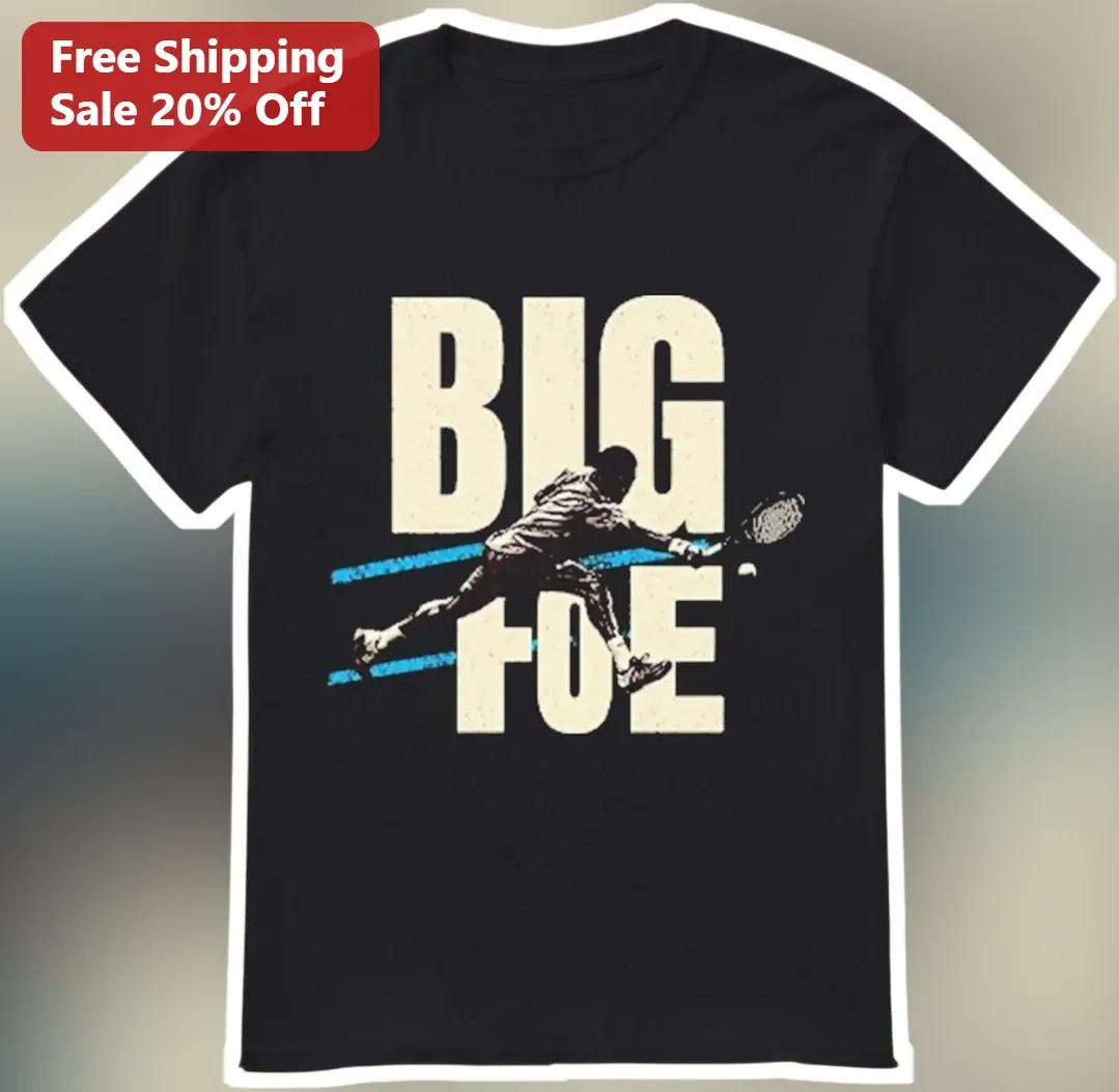 Big Toe Tee Funny Tennis Pun Graphic T-Shirt for Players