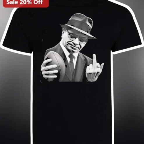 Bill Cowher Vintage Profile Graphic Tee for NFL Steelers Fans