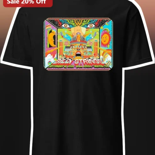 Billy Strings Ball Arena Denver September 18 2026 Psychedelic Concert Tour Tee