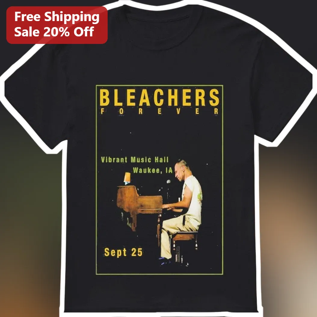 Bleachers Forever Tee Jack Antonoff Vintage Concert Poster Graphic T-Shirt for Men Women