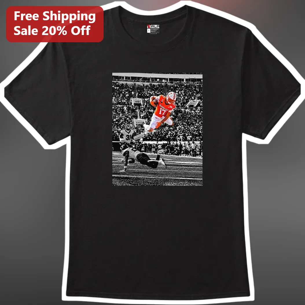 Bo Jackson Vintage Football Action Shot Tee Retro Sports Memorabilia Gift for Men