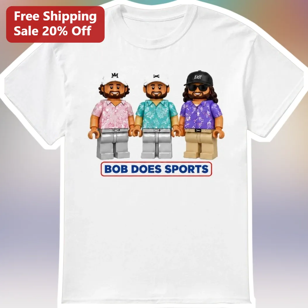 Bob Does Sports Lego Minifigures Graphic Tee for Men