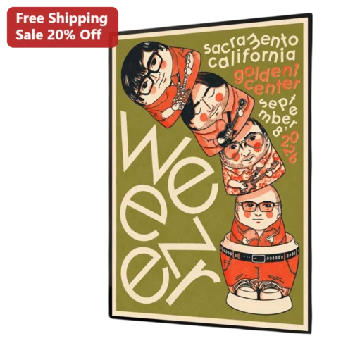 Bob Weir Poster Grateful Dead Band Art Retro Gig Print Music Fan Gift
