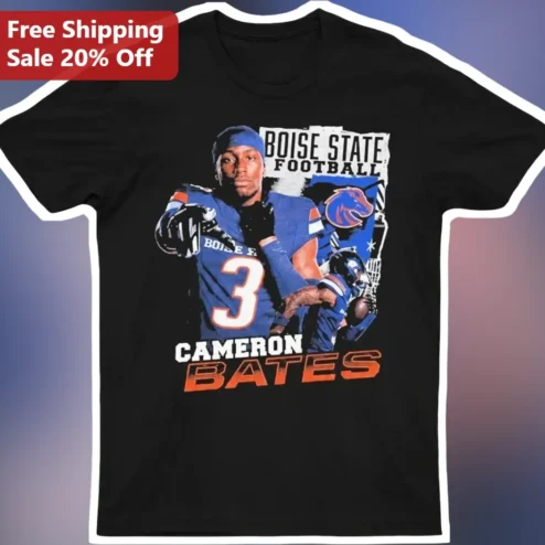 Boise State Football Cameron Bates Graphic Tee