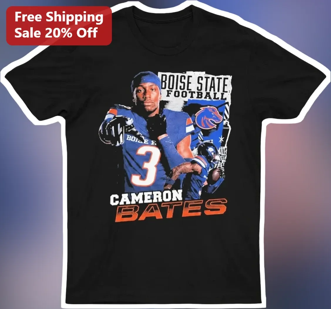Boise State Football Cameron Bates Graphic Tee