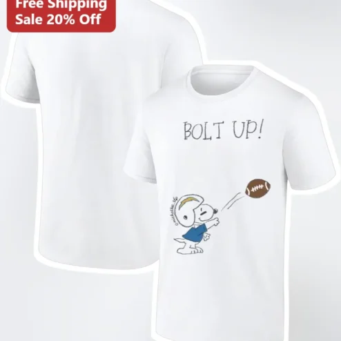 Bolt Up! Snoopy Football Graphic Tee
