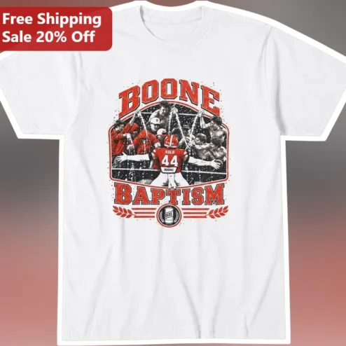 Boone Baptism OSU Cowboy Football Celebration Graphic Tee Vintage Sports Gift