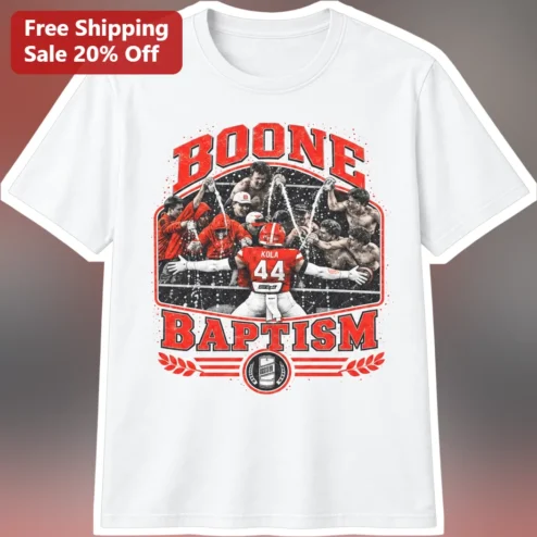 Boone Baptism OSU Football Celebration Vintage Graphic Tee