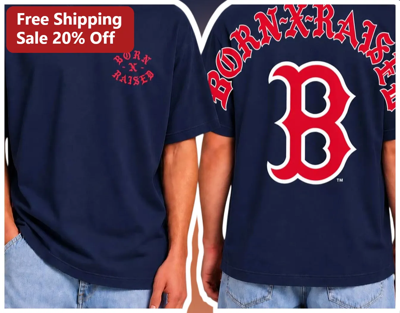 Born x Raised Tee Los Angeles Streetwear Urban Graphic T-Shirt