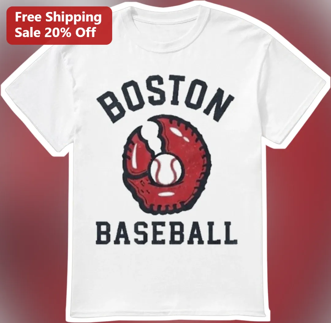 Boston Baseball Vintage Donut Graphic Tee for Men Women Red Sox Fan Gift
