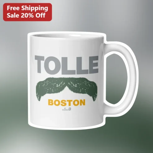 Boston Mug Personalized Name Mustache Design Retro Ceramic Coffee Cup Gift for Men