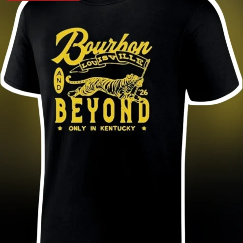 Bourbon and Beyond Only in Kentucky Vintage Tiger Graphic Tee