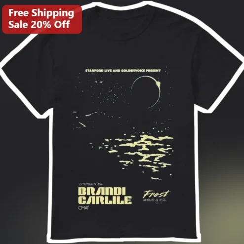 Brandi Carlile Stanford Live And Goldenvoice Present Vintage Concert Tee