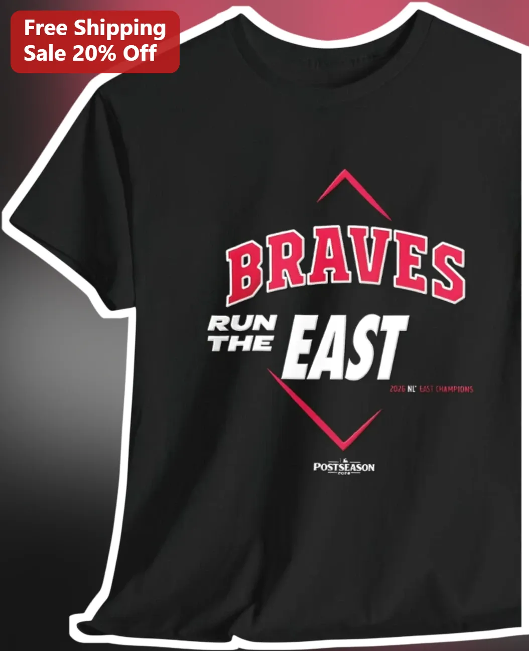 Braves Run The East Postseason Core Tee