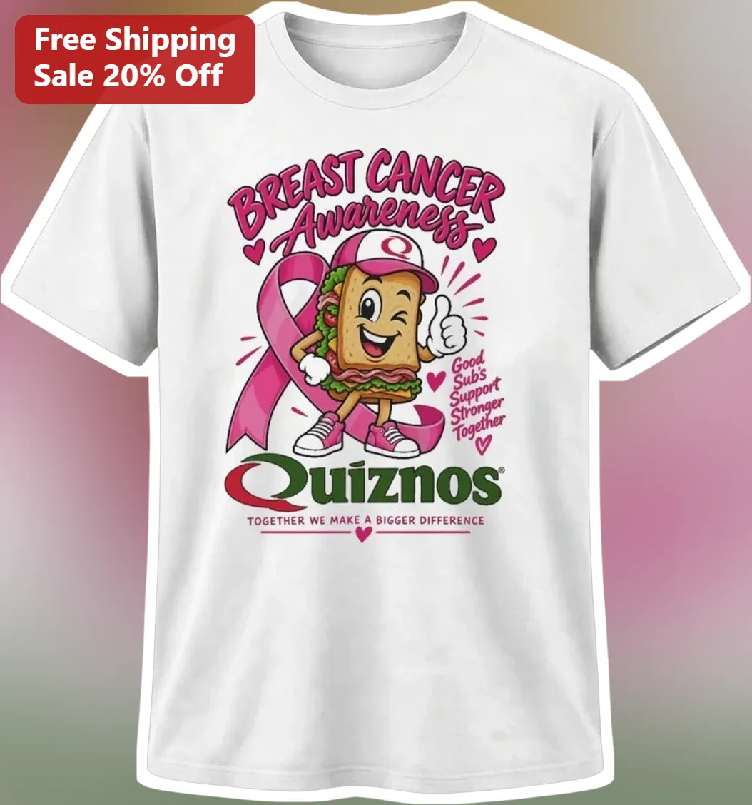 Breast Cancer Awareness Stronger Together Pink Ribbon Mascot Tee