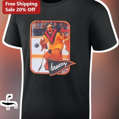 Breezy Tee Elmo Hockey Goalie Vintage Sports Card Graphic T-Shirt for Kids Sesame Street Fans
