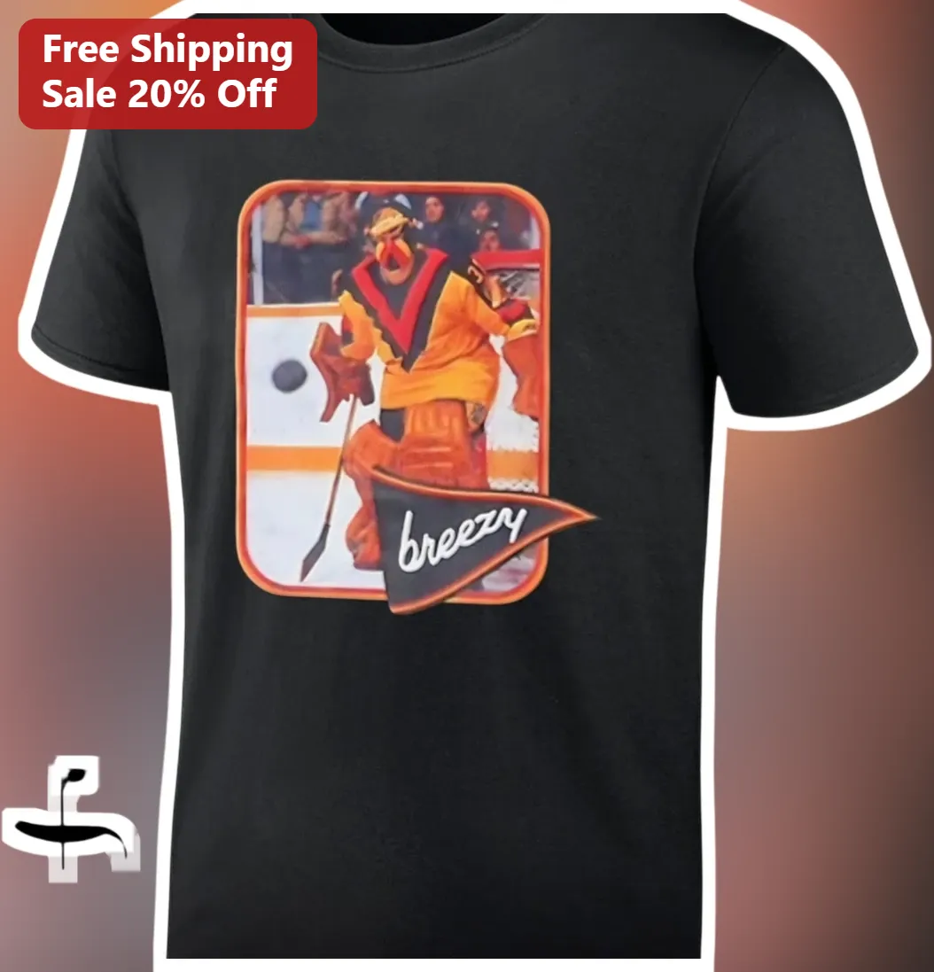 Breezy Tee Elmo Hockey Goalie Vintage Sports Card Graphic T-Shirt for Kids Sesame Street Fans