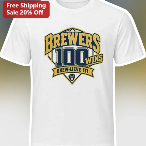 Brewers Wins Brew-Lieve It Tee Milwaukee Brewers Historic Season Fan Shirt