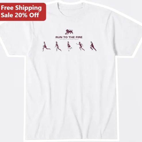 Brisbane Lions Run To The Fire 2026 Toyota AFL Grand Finalist Tee