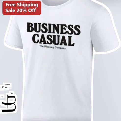 Business Casual Tee Funny Office Humor Shirt for Men Women Corporate Workwear Gift