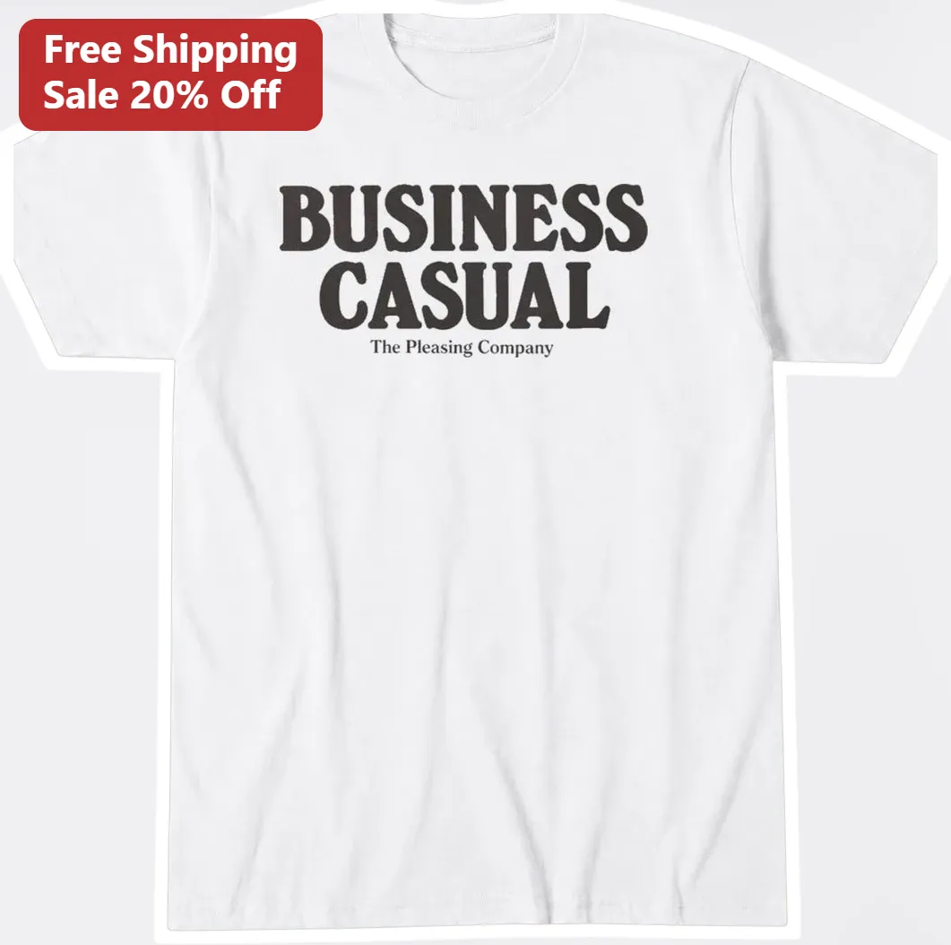 Business Casual Tee Minimalist Typography Shirt for Office Humor Gift