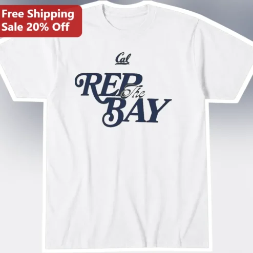 Cal Rep The Bay Tee UC Berkeley Bears Fan Apparel Game Day Shirt