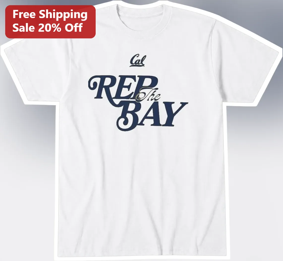 Cal Rep The Bay Tee UC Berkeley Bears Fan Apparel Game Day Shirt