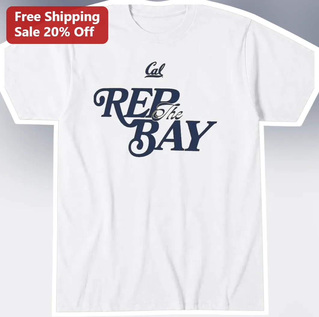 Cal REP The BAY Tee Vintage Collegiate Berkeley Bay Area Spirit Shirt for Students Alumni