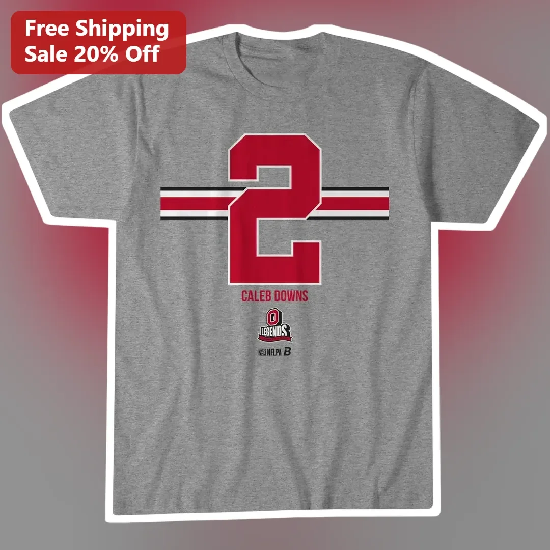 Caleb Downs Legends Tee Ohio State Buckeyes College Football Fan Gift