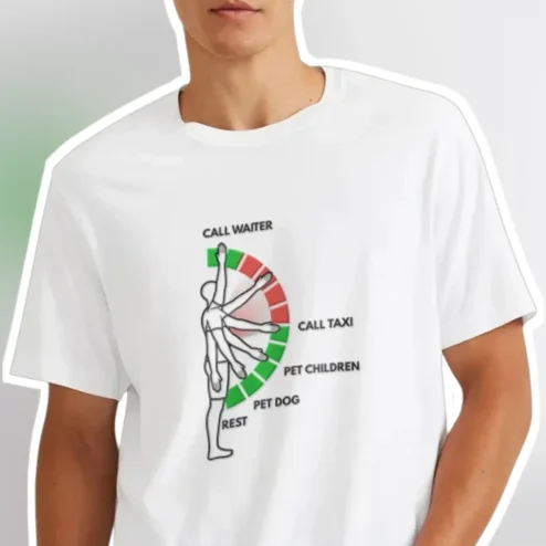 Call Waiter Call Taxi Pet Children Pet Dog Rest Graphic Tee Funny Multitasking Gift for Parents
