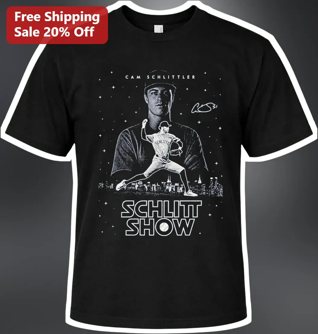 Cam Schlitt Show Yankees Pitcher Graphic Tee