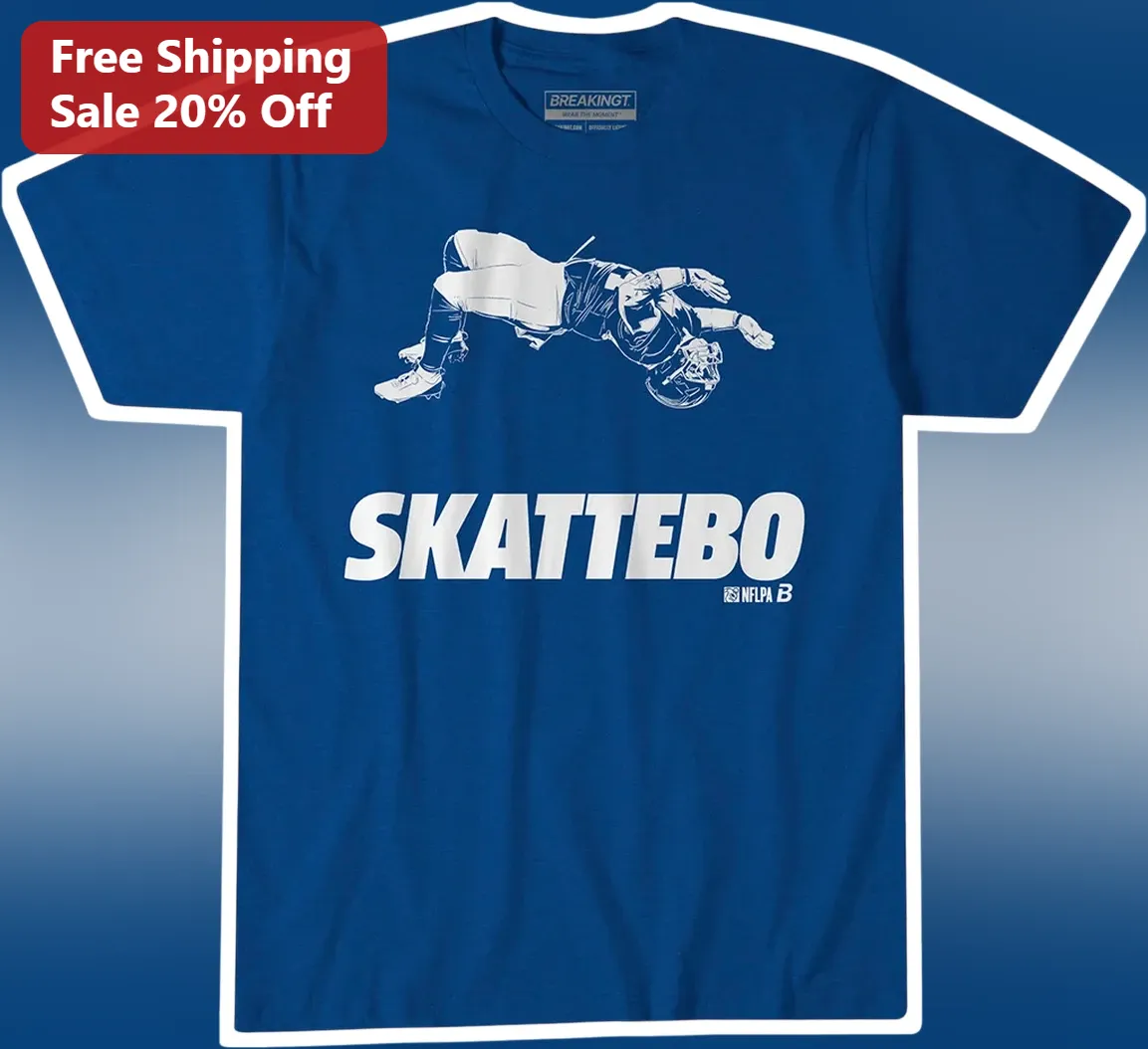 Cam Skattebo Tee New York Giants Football Fan Shirt Game Day Apparel