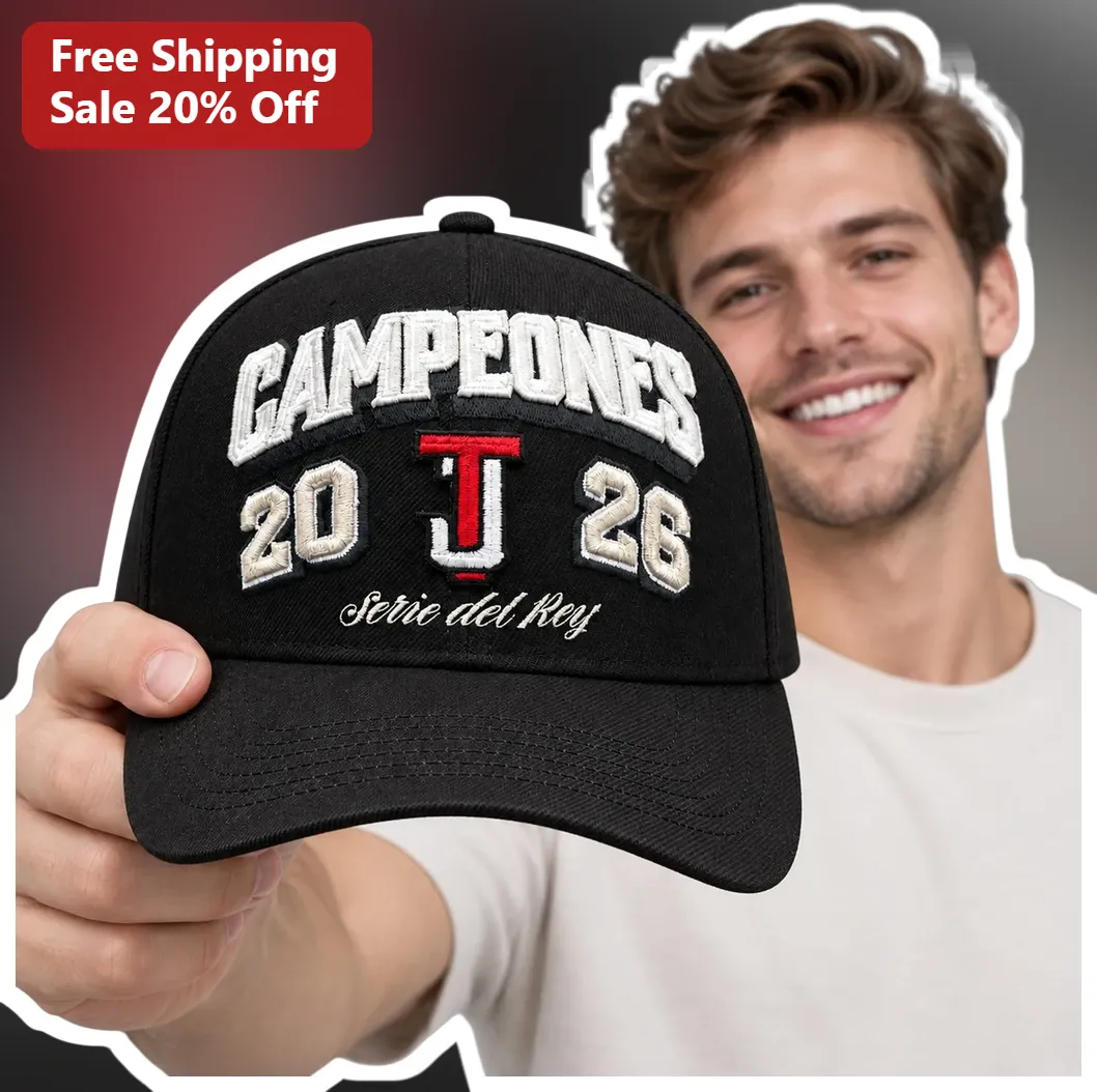 Campeones Serie del Rey Hat Personalized LMB Champions Baseball Cap for Men
