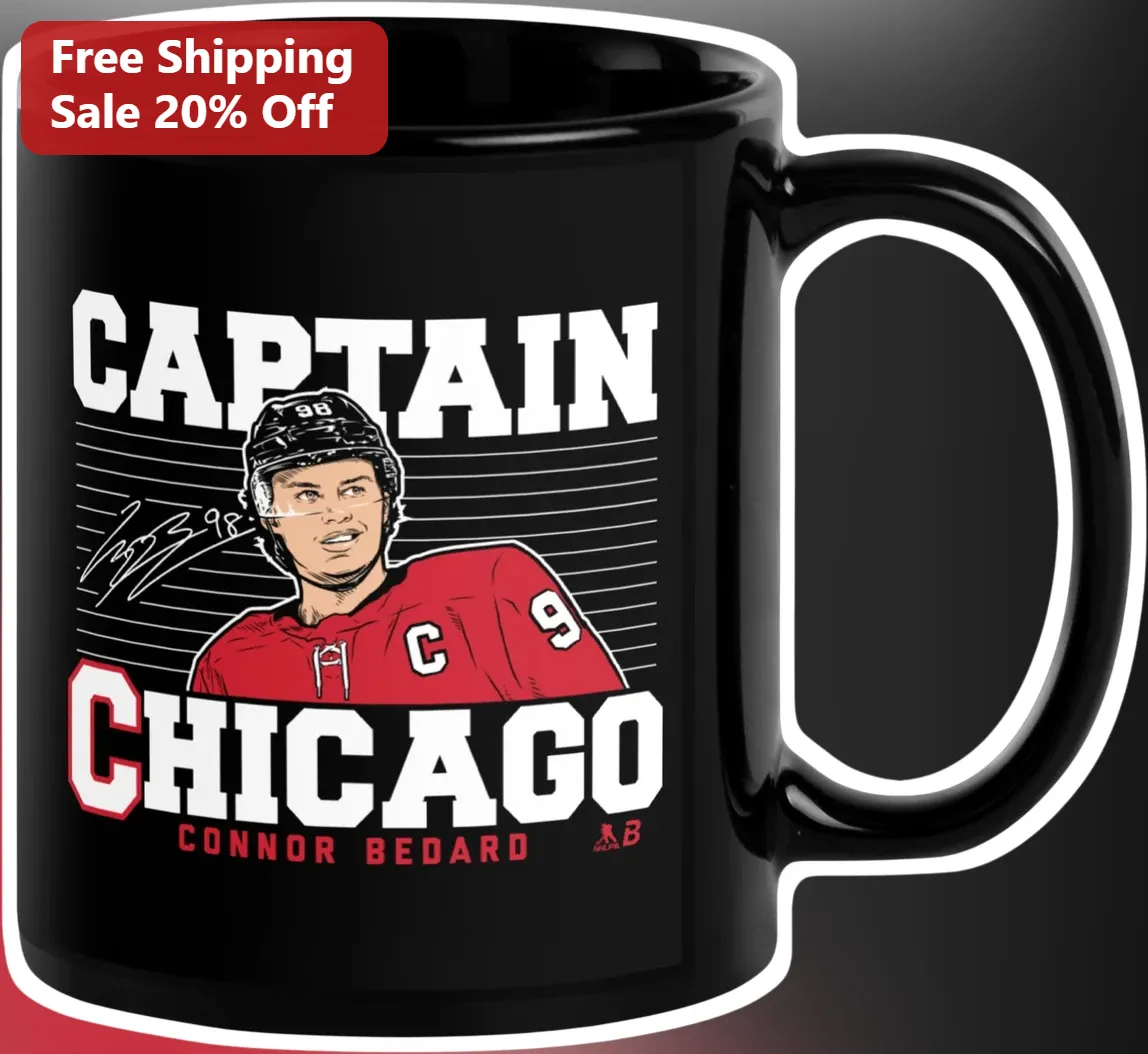 Captain Chicago Connor Bedard Mug