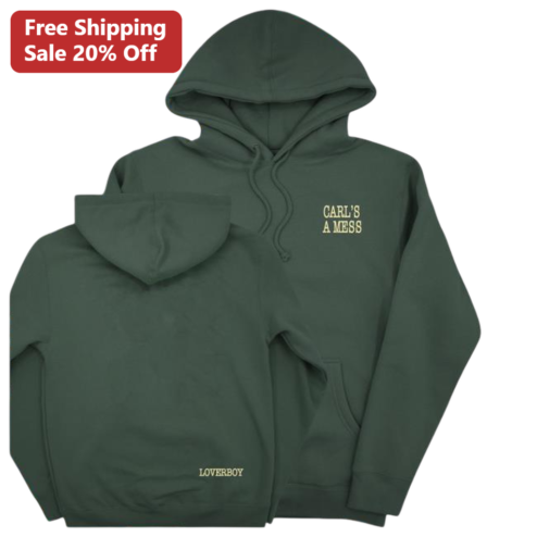 Carl's A Mess Loverboy Hoodie, Trendy Reality TV Quote Graphic Sweatshirt Gift