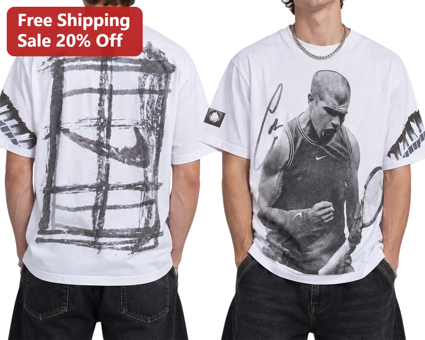 Carlos Alcaraz Tennis Champion Graphic Tee Spanish Pro Athlete Fan Shirt