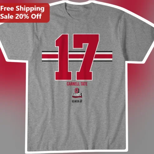 Carnell Tate Tee Ohio State Buckeyes Football Fan Shirt
