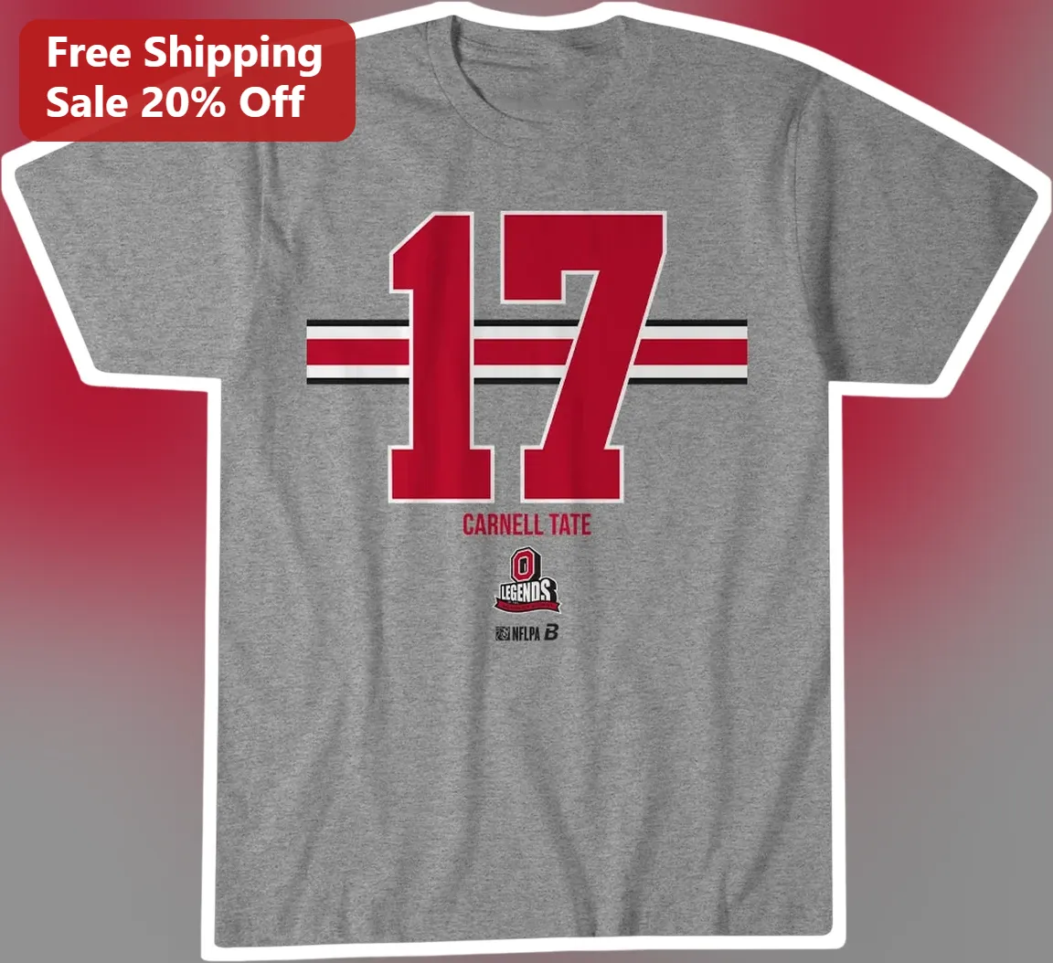 Carnell Tate Tee Ohio State Buckeyes Football Fan Shirt