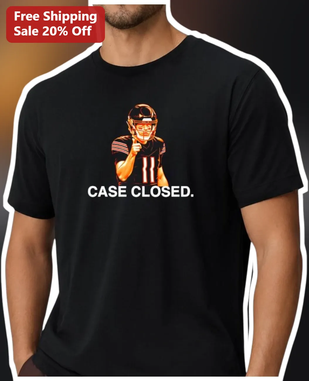 Case Closed Football Player Graphic Tee for Men Women Sports Gift