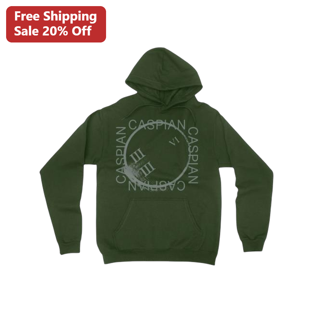 CASPIAN VI III III Hoodie Distressed Roman Numeral Streetwear