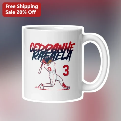 Ceddanne Rafaela Boston Red Sox Personalized Baseball Mug Gift for Fans