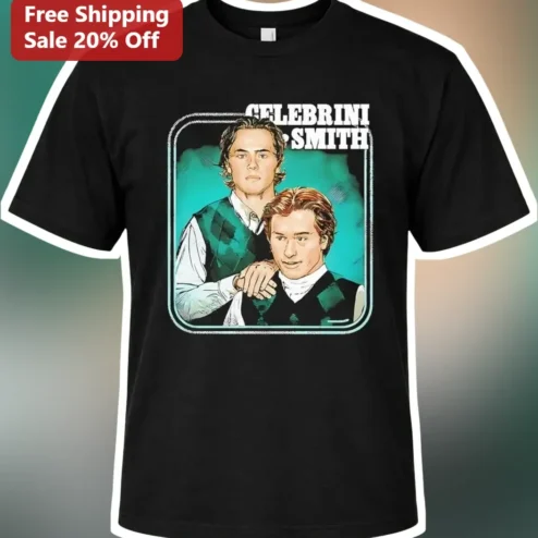 Celebrini Smith Tee Macklin Celebrini Will Smith San Jose Step Brothers Parody Graphic Shirt
