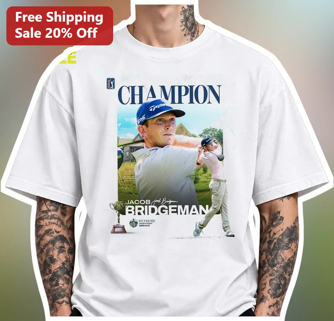 Champion Jacob Bridgeman Signature Golf Tee Men's Sports Fan Apparel