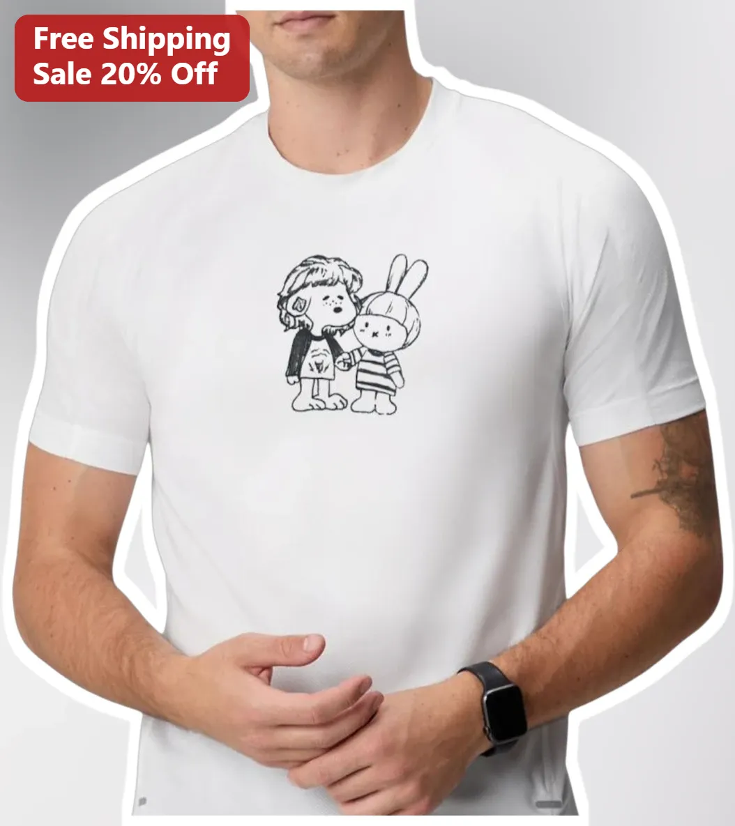 Charlie Brown Sally Brown Peanuts Graphic Tee Cute Cartoon Sibling Gift