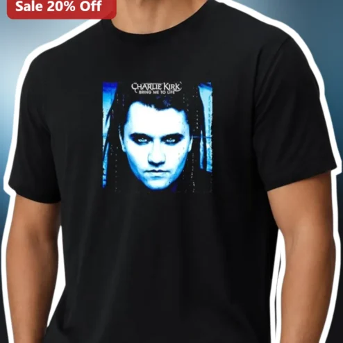 Charlie Kirk Bring Me To Life Tribute Tee Memorial Graphic Shirt for Conservative Supporters