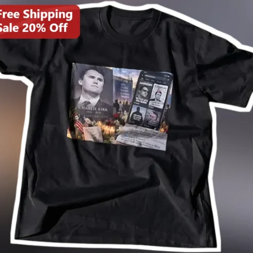 Charlie Kirk Memorial Tee 1993-2025 Turning Point USA Tribute Shirt