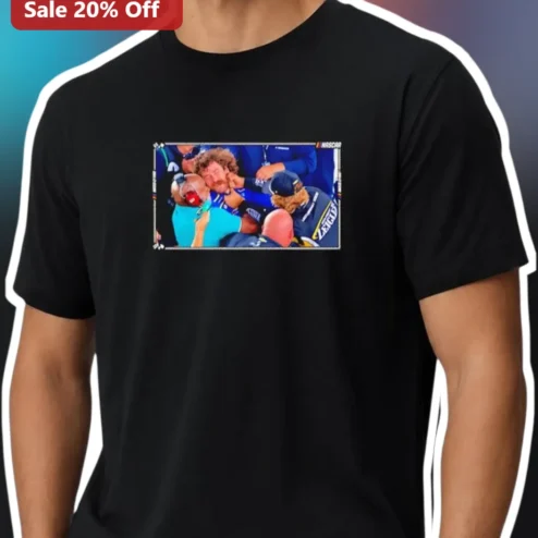 Chase Briscoe Tee NASCAR Pit Crew Celebration Graphic Shirt for Men Women